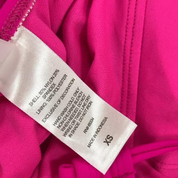 Salt+Cove Juniors' Shell-Stitch Cross-Back Swimsuit - Picture 6 of 7